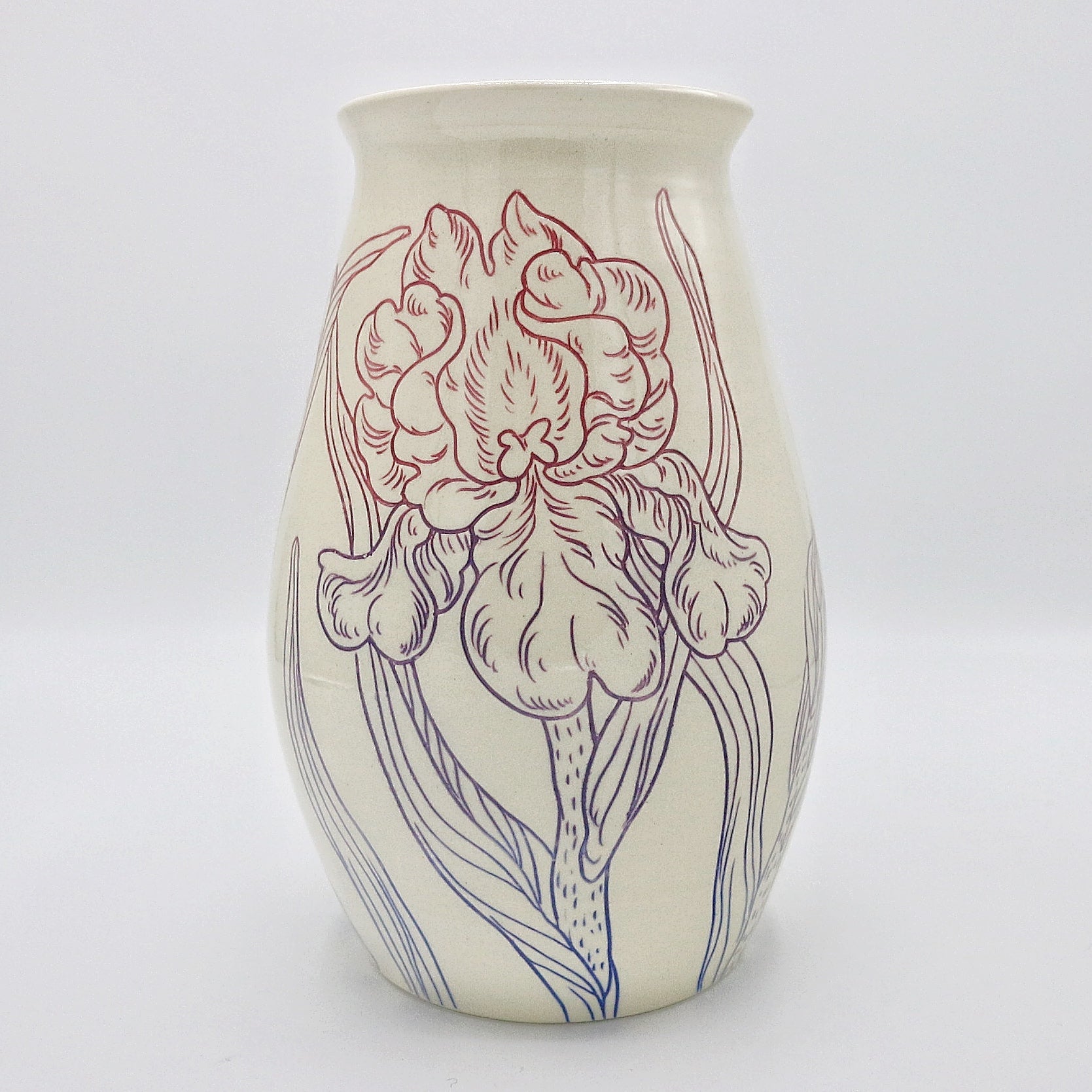 Irises Vase