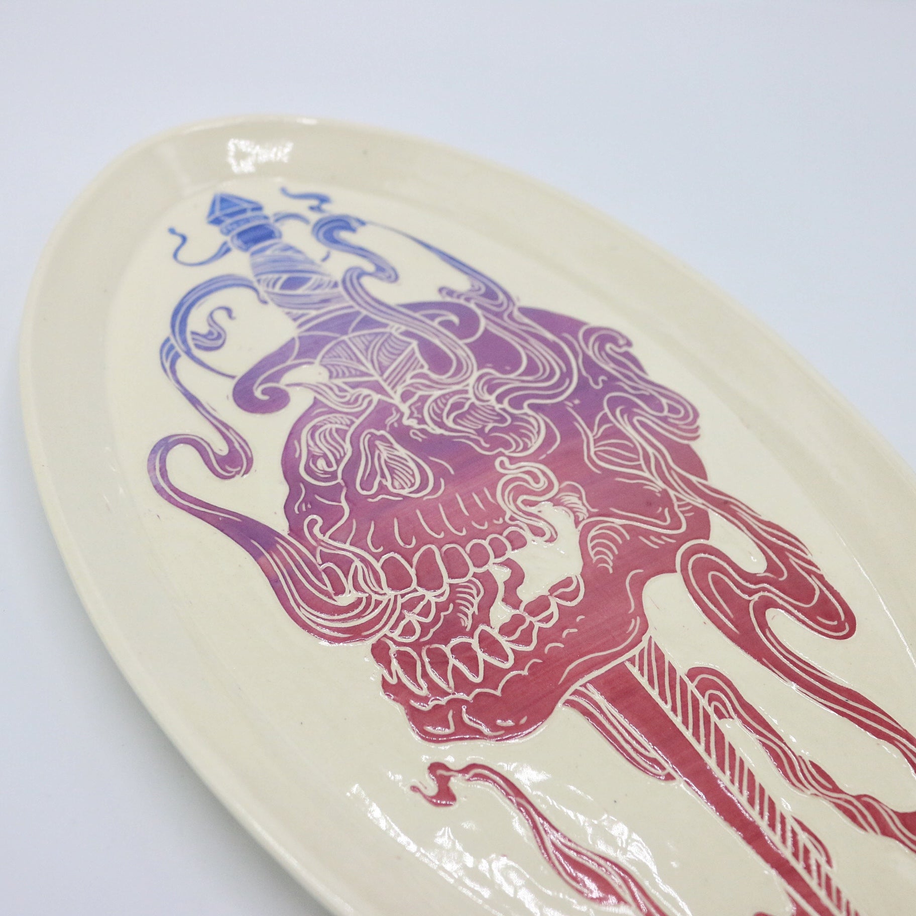 Skull & Dagger Platter (2nds)