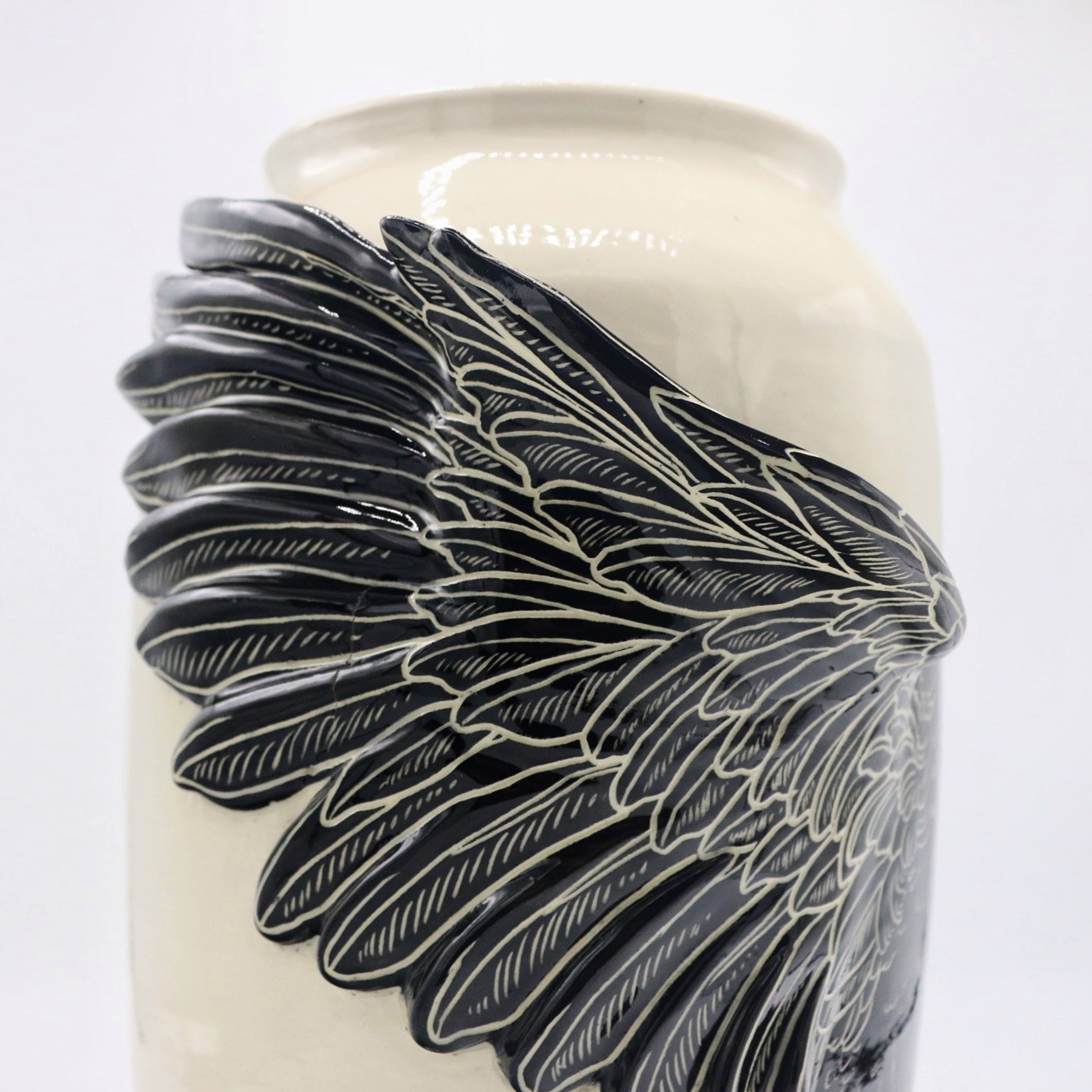 Black Crow Vase 2
