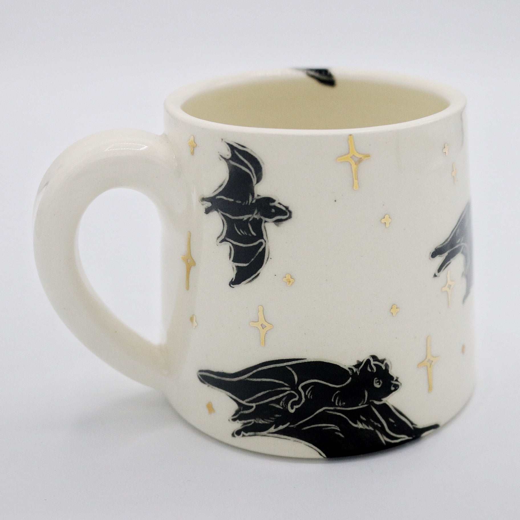 18oz Starry Night Bat Mug