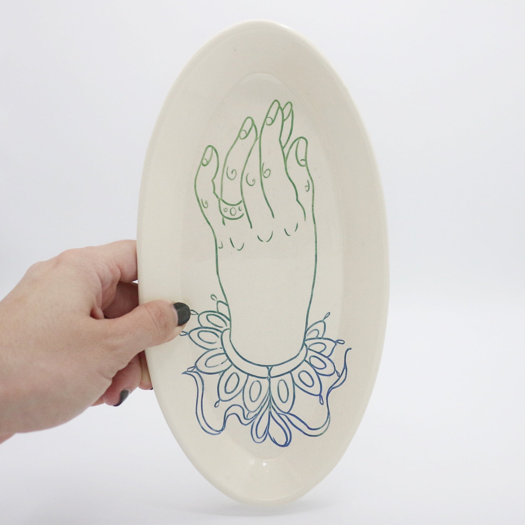 Hand Platter