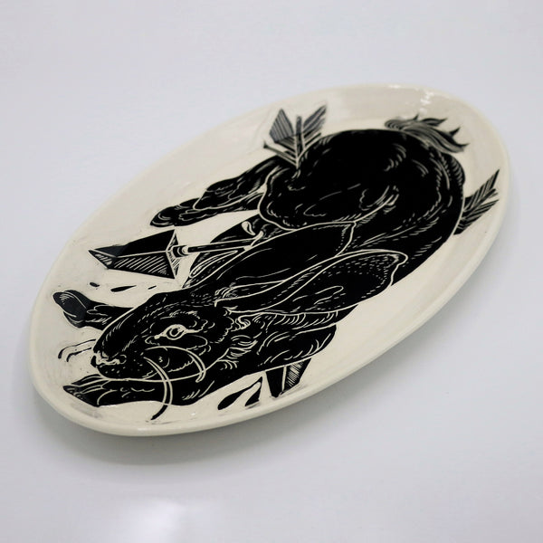 Black Rabbit Platter