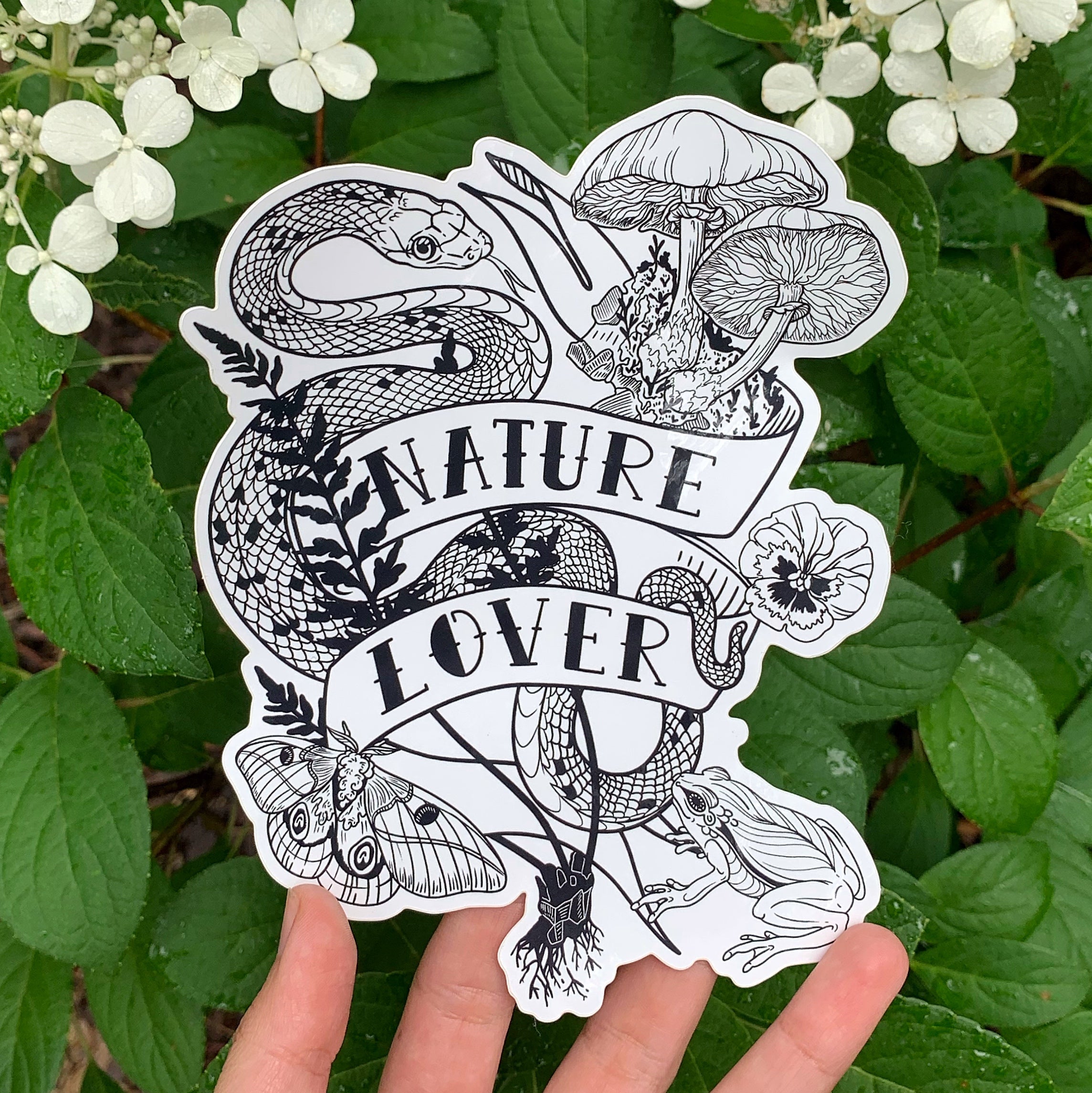 Jumbo Nature Lover Sticker