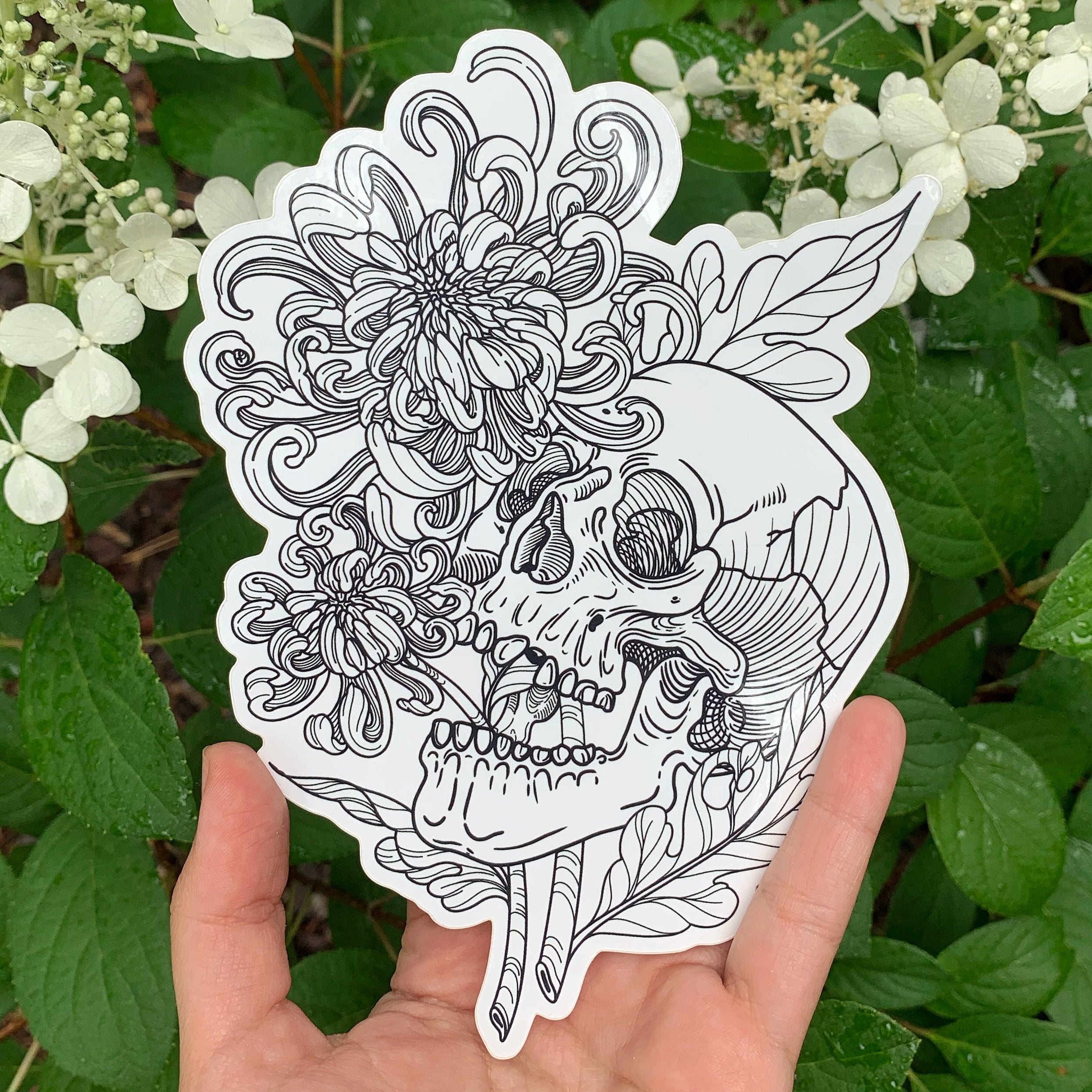 Death Sticker Design Jumbo Death Sticker